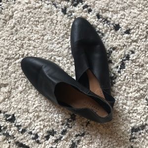 Zara// Leather Flats